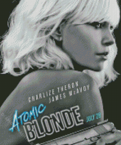 Atomic Blonde Movie Diamond Painting