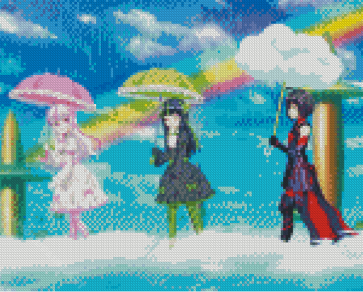 Bofuri Girls Diamond Painting