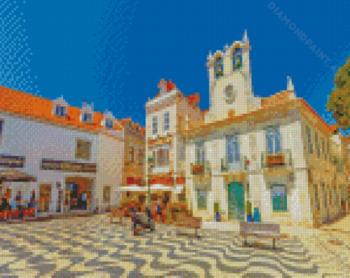 Cascais Town Hall Buildings Diamond Painting