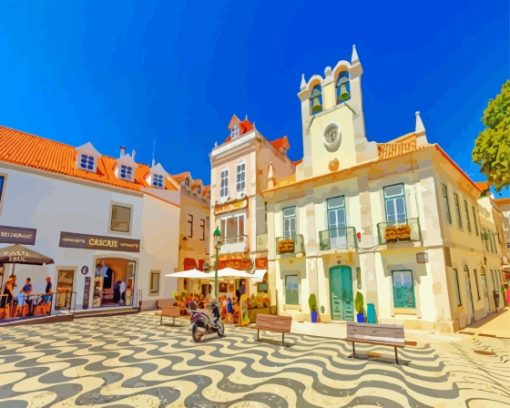 Cascais Town Hall Buildings Diamond Painting