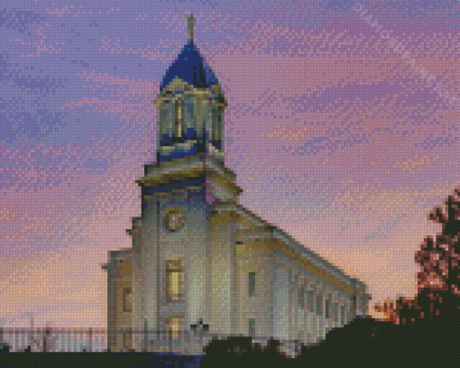 Cedar City Temple Diamond Painting