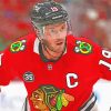 Chicago Blackhawks Toews Diamond Painting