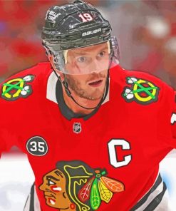 Chicago Blackhawks Toews Diamond Painting