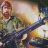 Chuck Norris Art Diamond Painting