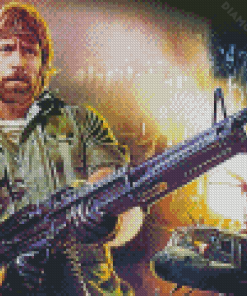 Chuck Norris Art Diamond Painting