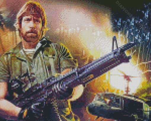 Chuck Norris Art Diamond Painting