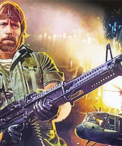 Chuck Norris Art Diamond Painting