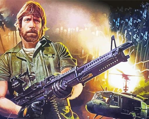 Chuck Norris Art Diamond Painting