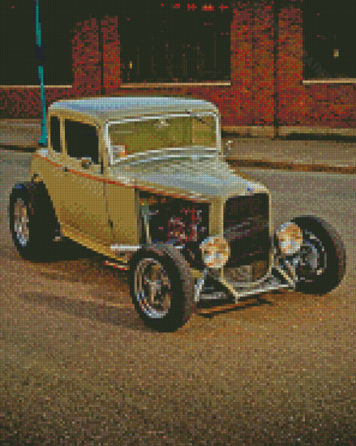 Classic Ford Car Diamond Painting