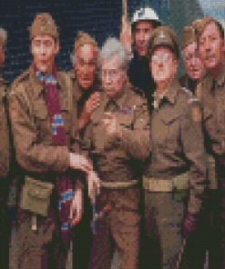 Dads Army Sitcom Diamond Painting