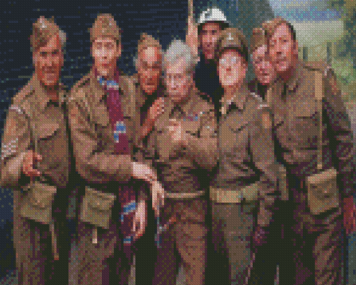 Dads Army Sitcom Diamond Painting