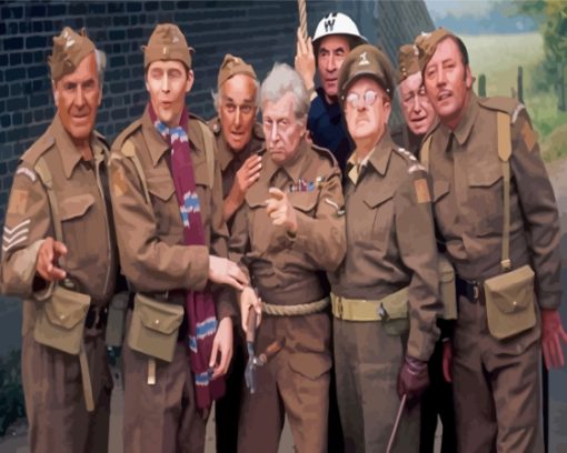 Dads Army Sitcom Diamond Painting