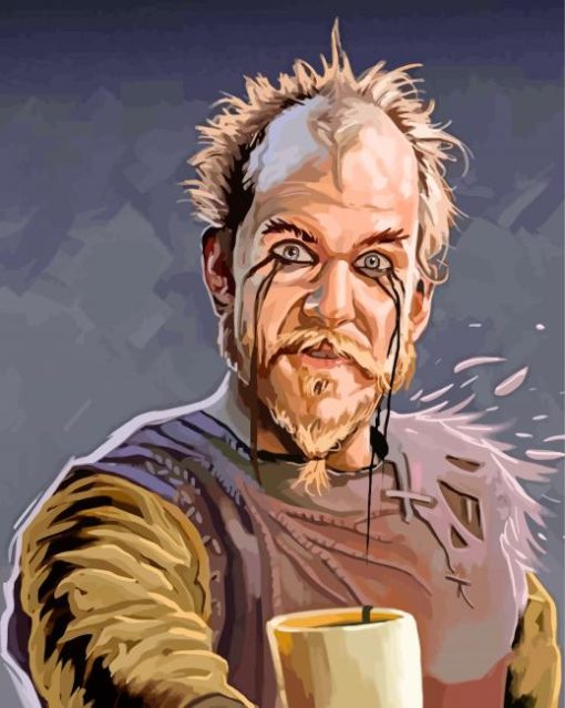 Floki Vikings Diamond Painting