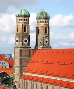 Frauenkirche Marienplatz Diamond Painting