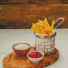 French Fries Diamond Painting