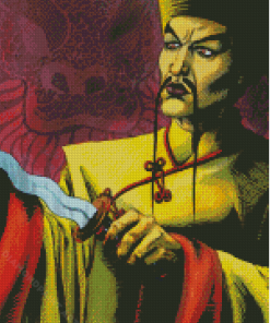 Fu Manchu Art Diamond Painting