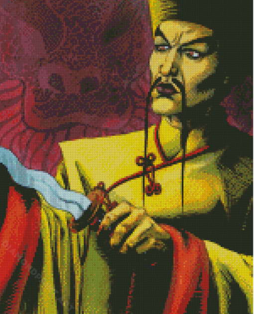 Fu Manchu Art Diamond Painting