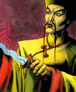 Fu Manchu Art Diamond Painting