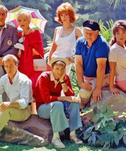 Gilligans Island Sitcom Diamond Painting