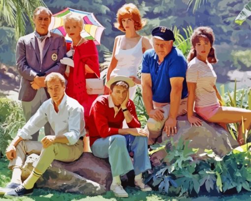 Gilligans Island Sitcom Diamond Painting