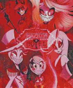 Hazbin Hotel Poster Diamond Painting