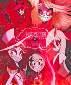 Hazbin Hotel Poster Diamond Painting