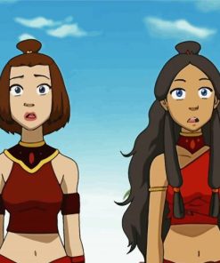 Katara And Suki Diamond Painting