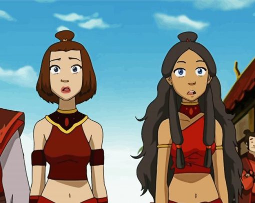 Katara And Suki Diamond Painting