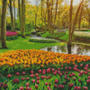 Keukenhof Lisse Netherlands Diamond Painting