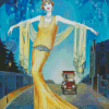 Lady In Helena Lam Diamond Painting