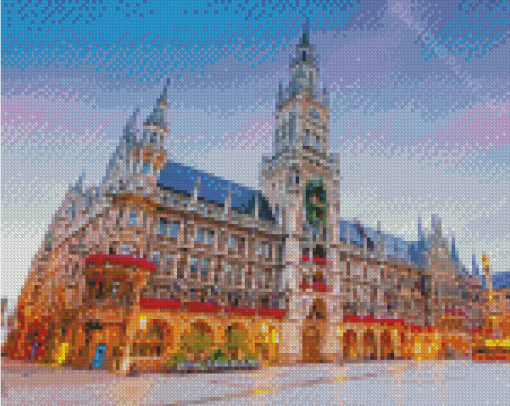 Marienplatz Square Diamond Painting