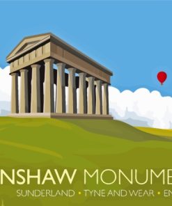 Penshaw Monument Poster Diamond Painting