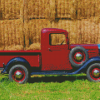 Red Chevy Truck Diamond Painting