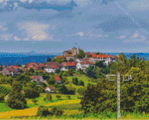 Regensberg Landscape Diamond Painting