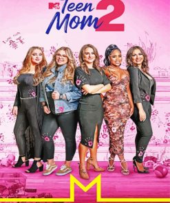 Teen Mom Poster Diamond Painting