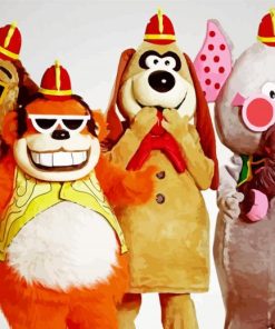 The Banana Splits Characters Diamond Painting