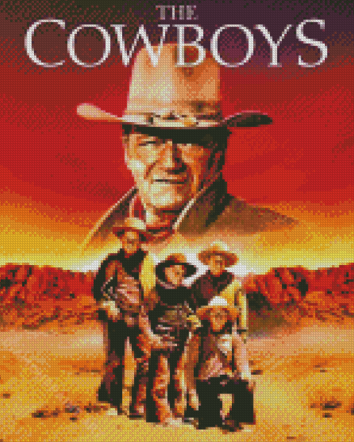 The Cowboys Movie Diamond Painting