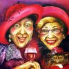 Two Ladies Laughing Diamond Painting