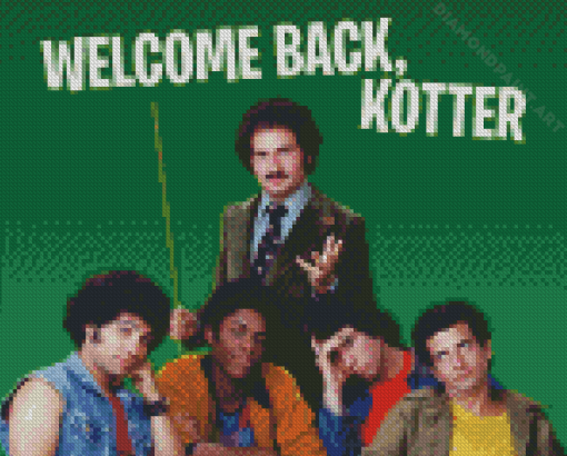 Welcome Back Kotter Diamond Painting