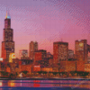 Willis Tower Chicago Illinois Diamond Painting