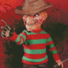 Freddy Krueger diamond painting