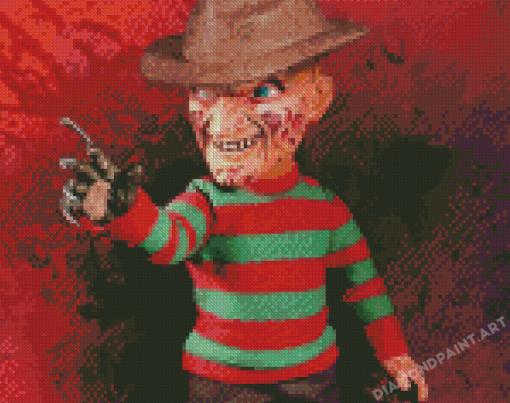 Freddy Krueger diamond painting