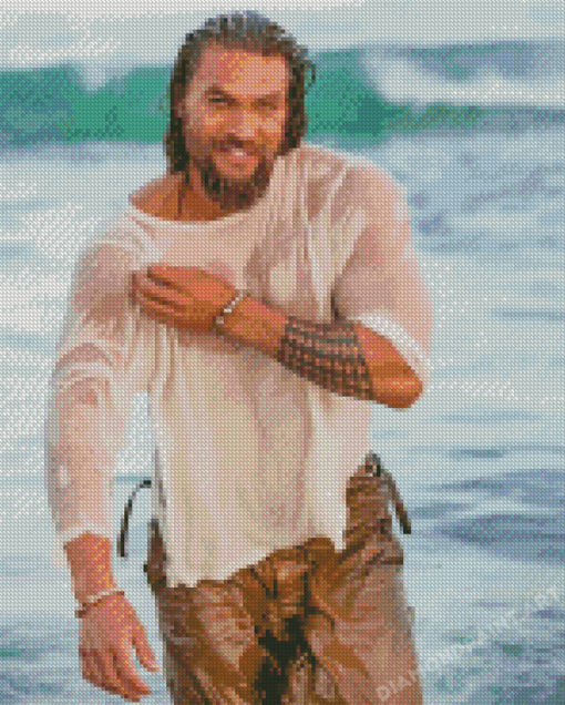 Jason Momoa Diamond Painting