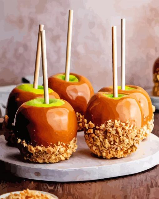 Caramel Apple Diamond Painting