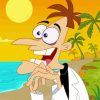 Crazy Doofenshmirtz Diamond Painting