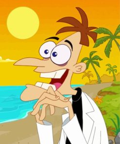 Crazy Doofenshmirtz Diamond Painting