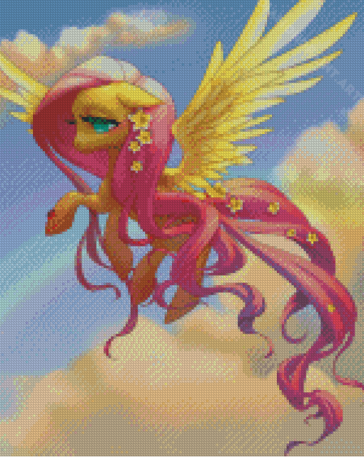 Pony With Wings Diamond Painting