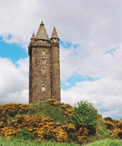 Scrabo Tower In Ireland Diamond Painting