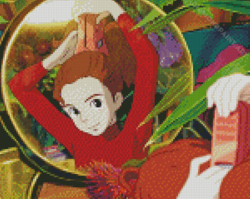 Secret World Of Arrietty Diamond Painting