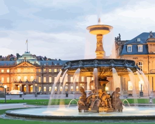 Stuttgart Germany Diamond Painting